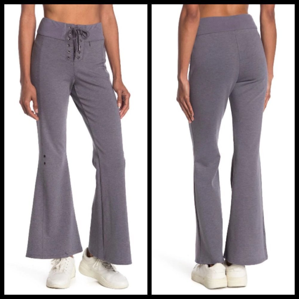 💕FREE PEOPLE💕 Downhill Flared Sweatpants S NWT
